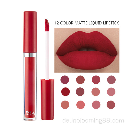 Großhandel Make -up Matte Pink Private Lip Gloss